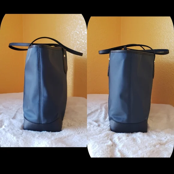 Michael Kors Eva Nylon Large Tote With Pouch in Navy Multi New Without Tag - Picture 12 of 16